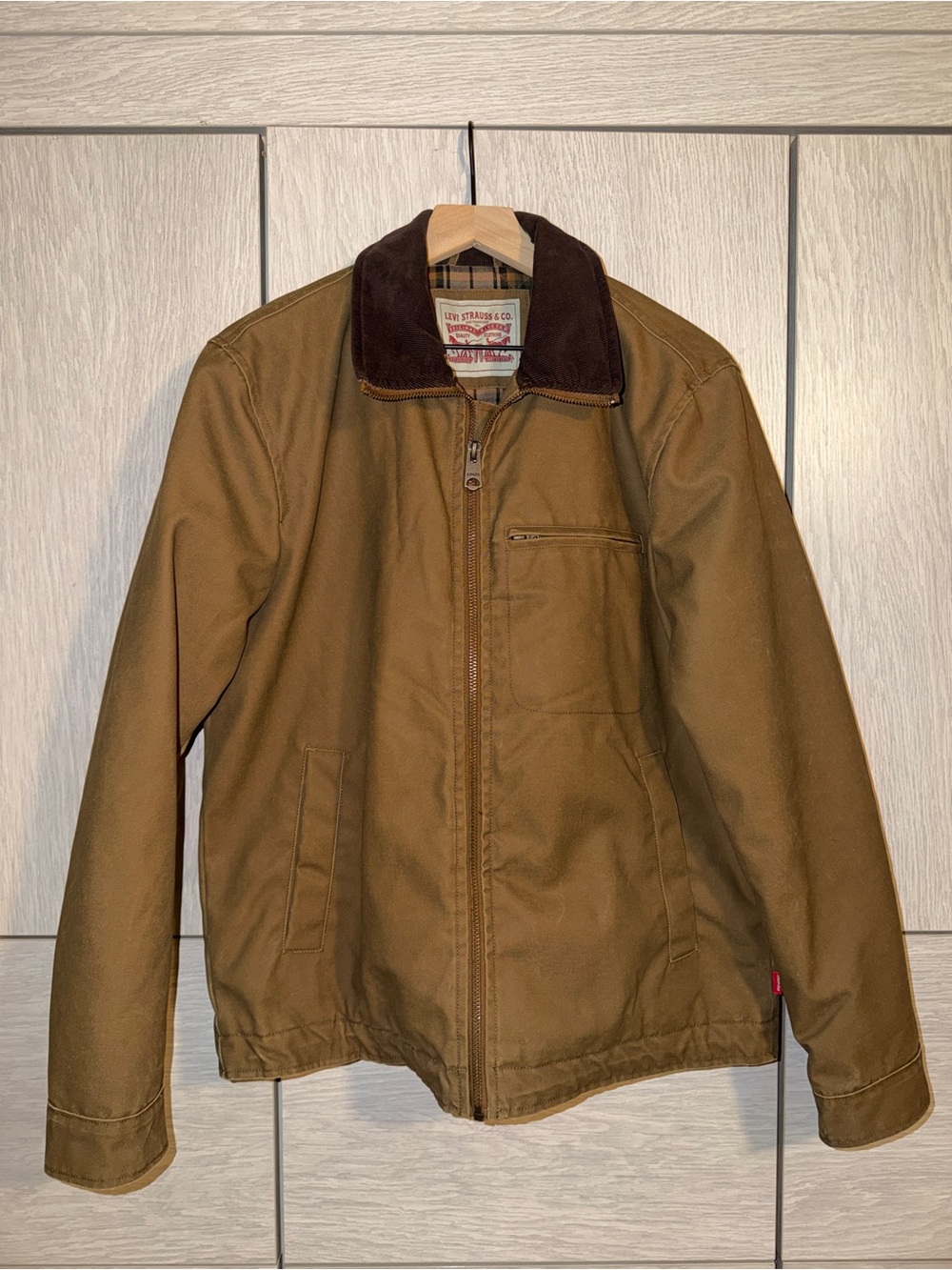 Levi's Men's Tan Barn/Mechanics Jacket